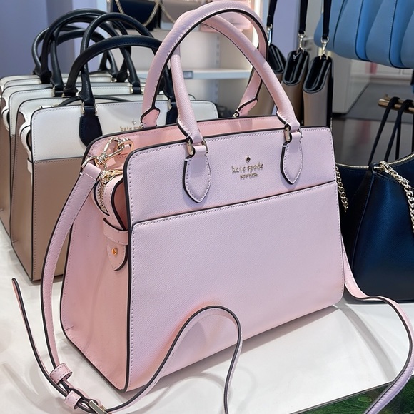 Kate Spade Madison Saffiano Leather Medium Satchel
COLOR:
Conch Pink
NWT - Picture 16 of 16